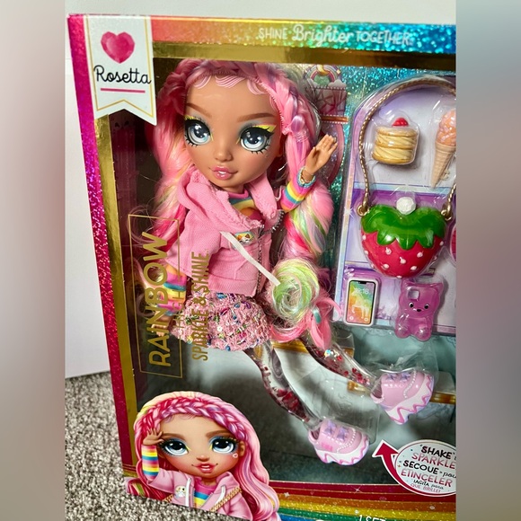 Rainbow High Sparkle and Shine Rosetta doll - Picture 2 of 5